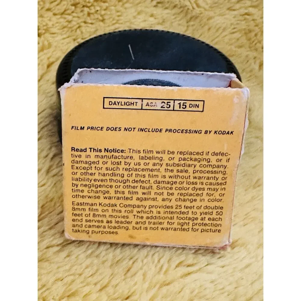 Kodachrome II Kodak Color Movie Film Double 8mm 25 ft Daylight **See Photos